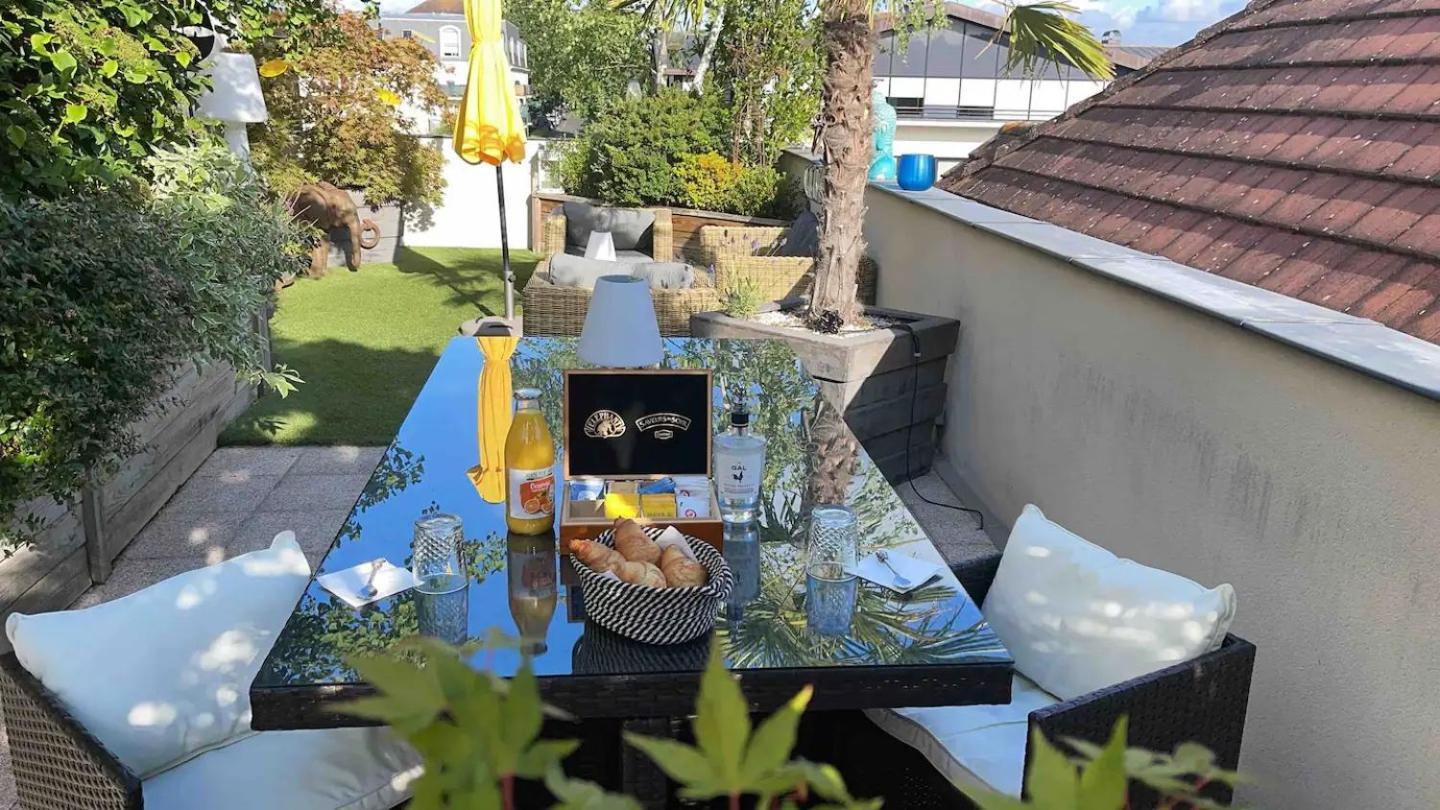 Chez Les Stephs Apartment Magny-le-Hongre Bagian luar foto